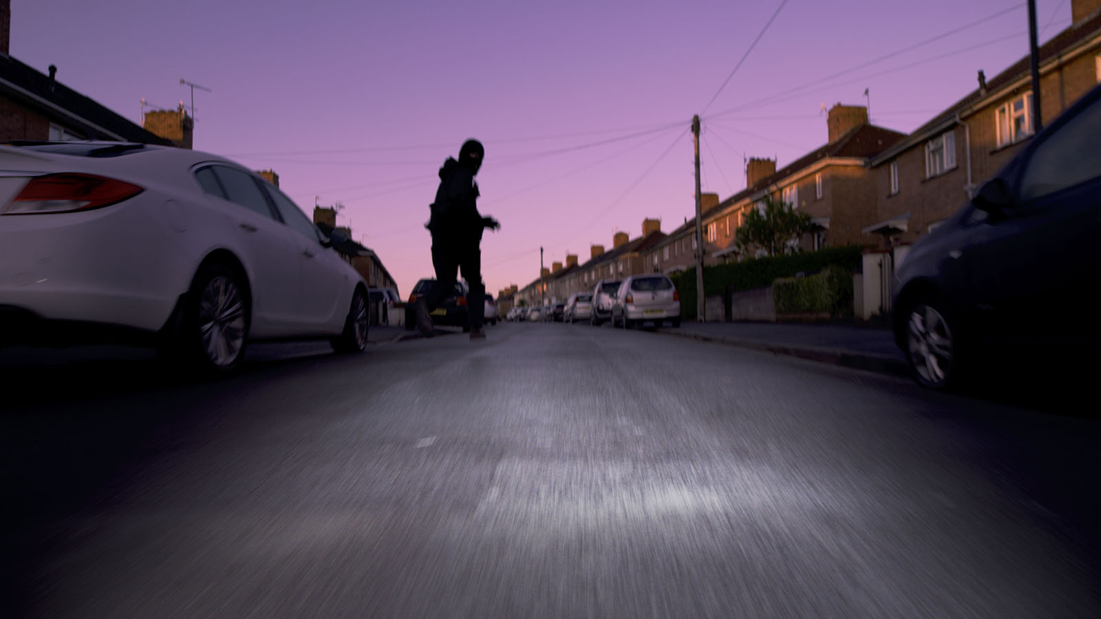 Video production still from IDLES